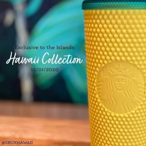 Starbucks Other - Starbucks Hawaii Studded Pineapple Cup Tumbler